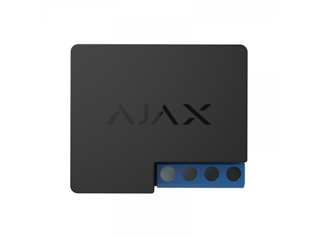 Ajax WallSwitch black Реле для дистанционного управления бытовыми приборами