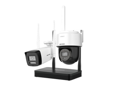 Hikvision NKS424W03H Wi-Fi комплект видеонаблюдения 4MP (1 bullet + 1 PTDome + Видеорегистратор)