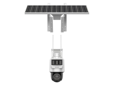 Hikvision DS-2DE2C200IWG-K/4G/C09S20 (2,8 мм) уличная беспроводная 4G IP-видеокамера, 2MP c солнечной панелью