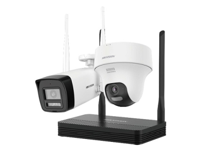Hikvision NKS424W02H Wi-Fi комплект видеонаблюдения 4MP (1 bullet+1 turret+ Видеорегистратор)