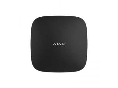Hub черный Контроллер систем безопасности Ajax