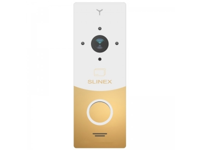 Slinex ML-20CR HD цвет золото + белый. Вызывная панель высокого разрешения 2,0 Мп (AHD) / 960 ТВЛ