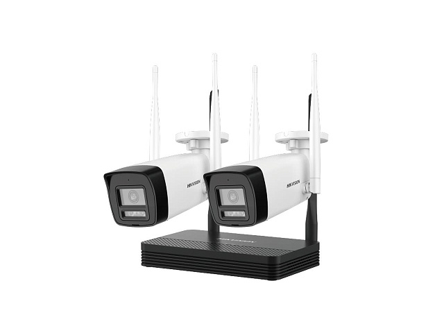 Hikvision NKS422W0H Wi-Fi комплект видеонаблюдения 2MP (2 Видеокамеры IP+ Видеорегистратор) АКЦИЯ