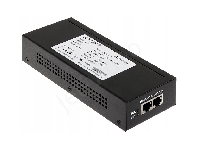 Hikvision LAS60-57CN-RJ45 PoE инжектор